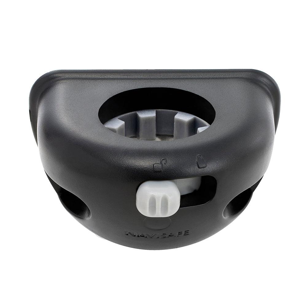 Navisafe Navimount Vertical Black w/Screws - Boat Gear USA