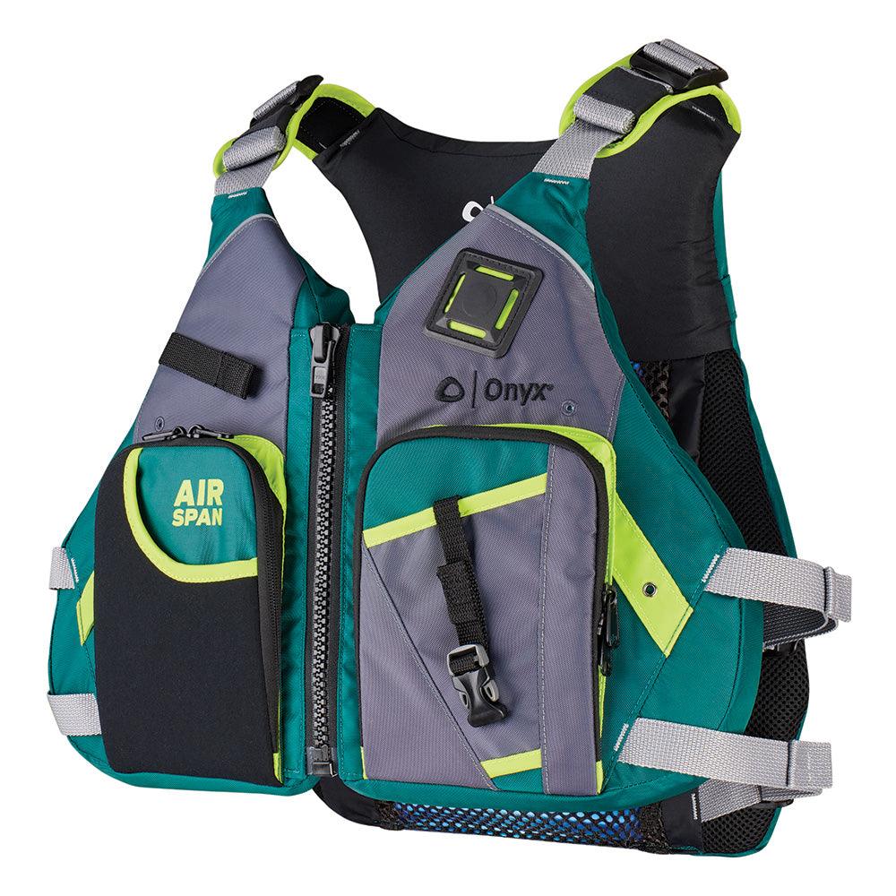Onyx Airspan Angler Life Jacket - M/L - Green - Boat Gear USA