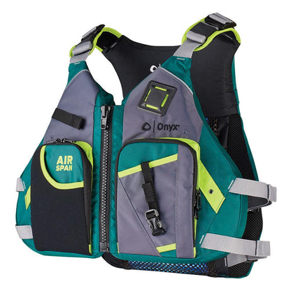 Onyx Airspan Angler Life Jacket - M/L - Green - Boat Gear USA