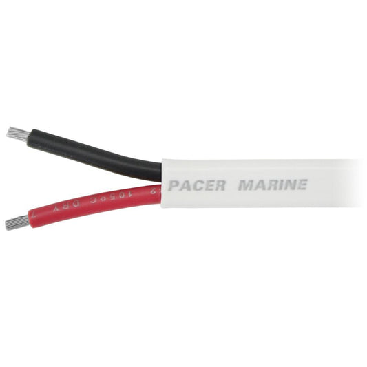 Pacer 14/2 AWG Duplex Cable - Red/Black - 100' - Boat Gear USA