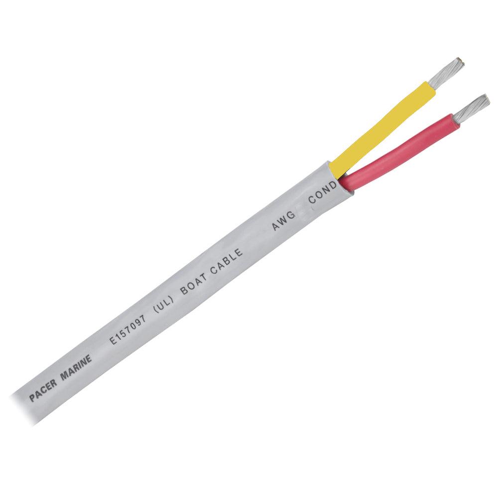 Pacer 14/2 AWG Round Safety Duplex Cable - Red/Yellow - 250' - Boat Gear USA