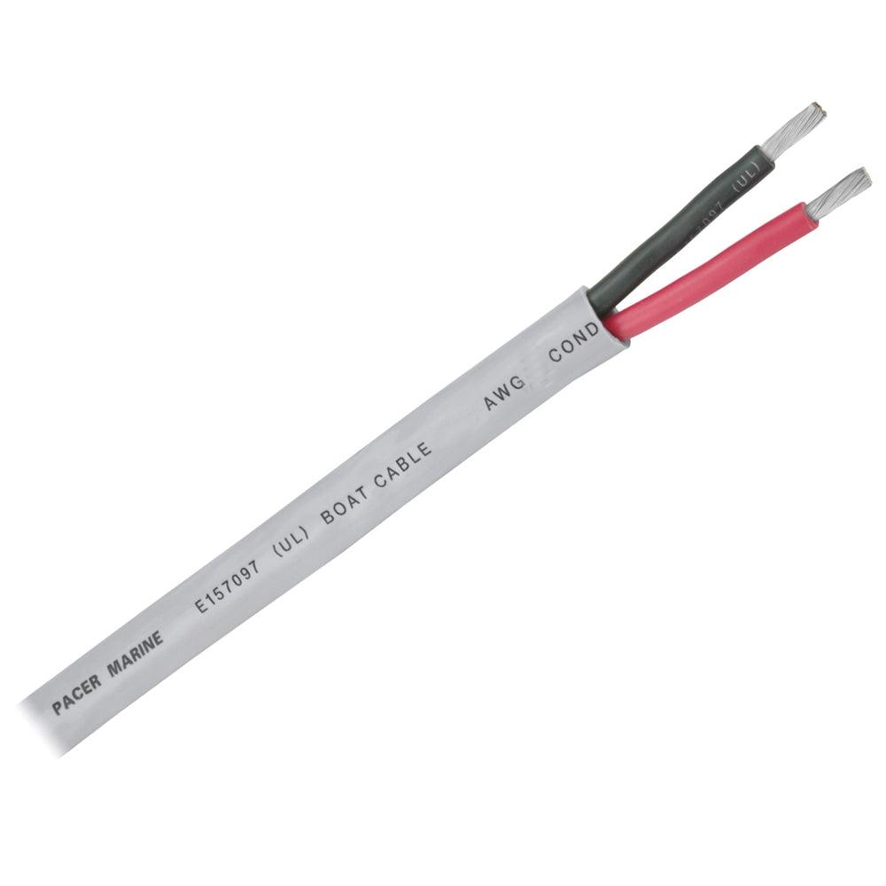 Pacer 16/2 AWG Round Cable - Black/Red - 1,000' - Boat Gear USA