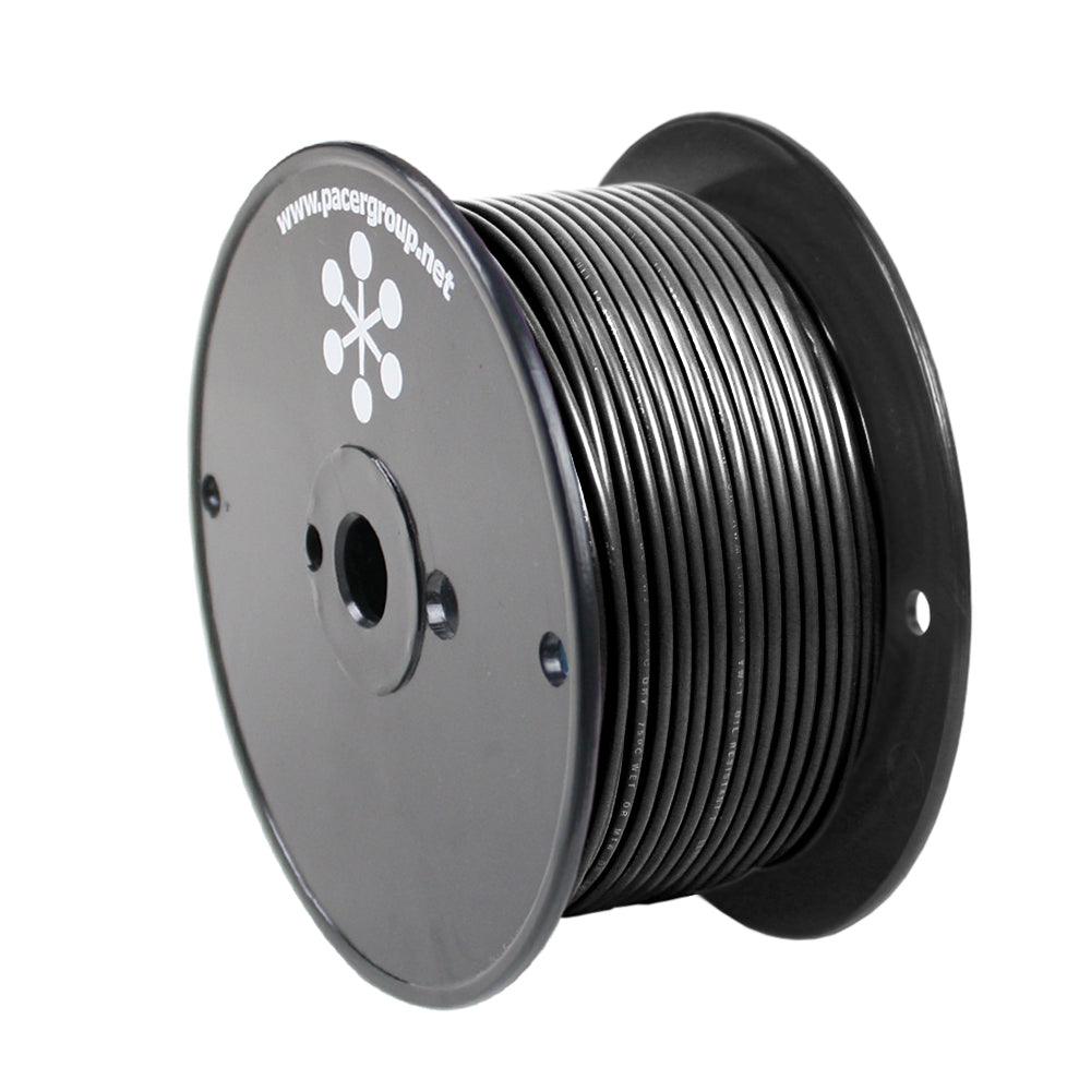 Pacer Black 10 AWG Primary Wire - 250' - Boat Gear USA