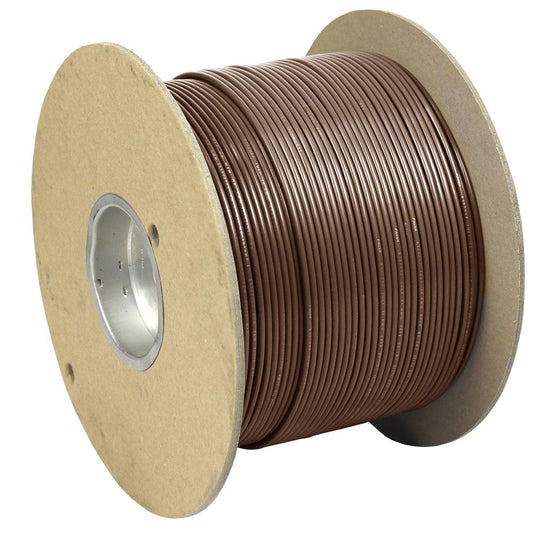 Pacer Brown 10 AWG Primary Wire - 1,000' - Boat Gear USA