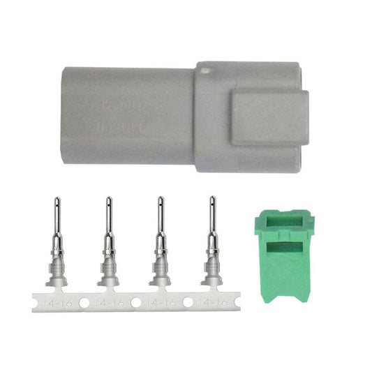 Pacer DT Deutsch Receptacle Repair Kit - 14-18 AWG (4 Position) - Boat Gear USA