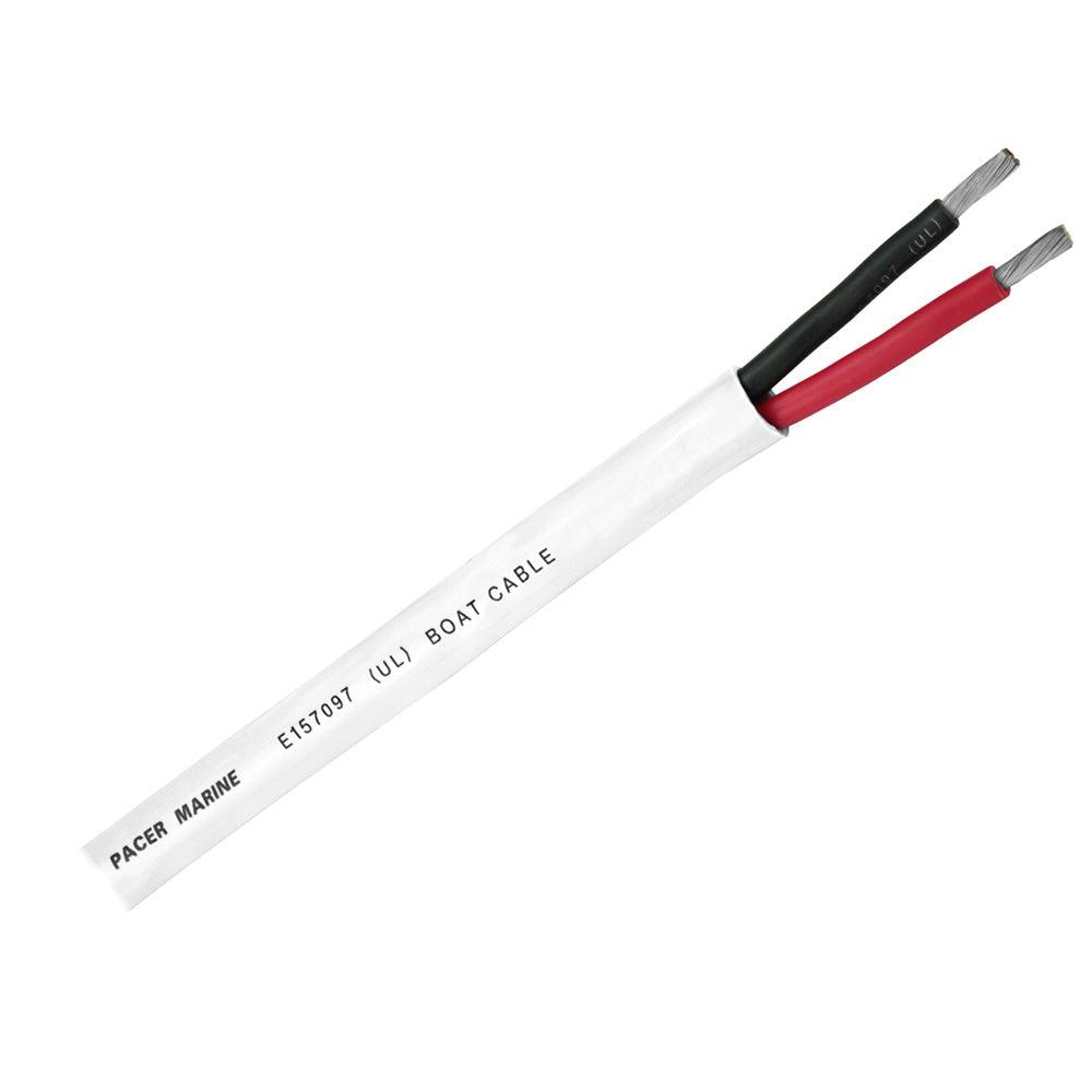 Pacer Duplex 2 Conductor Cable - 100' - 10/2 AWG - Red, Black - Boat Gear USA