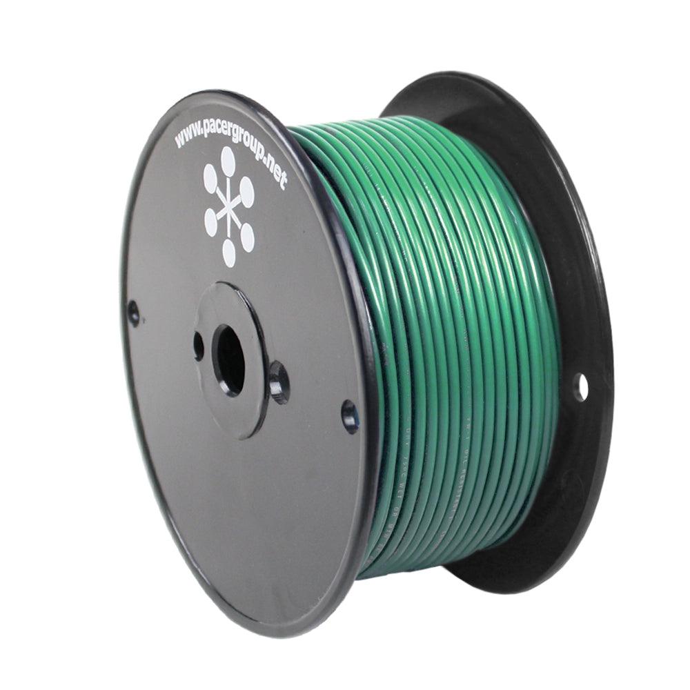 Pacer Green 10 AWG Primary Wire - 250' - Boat Gear USA