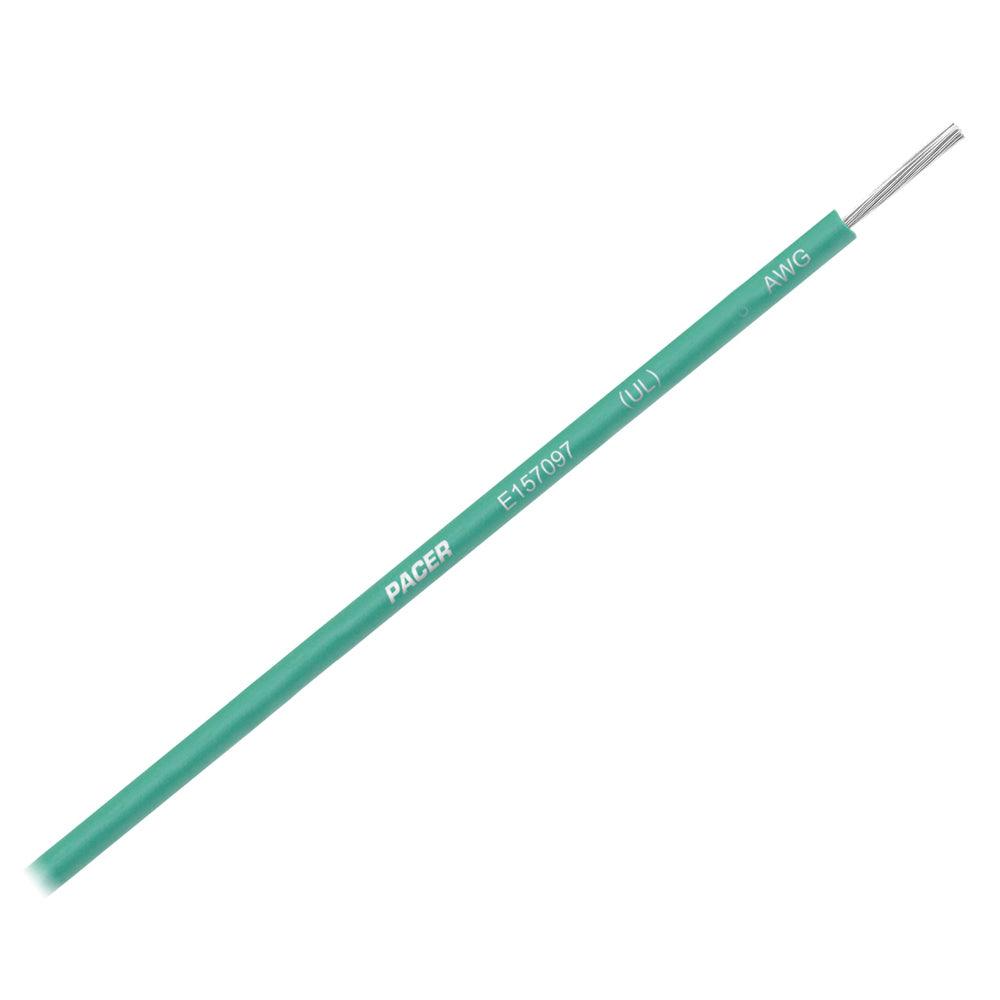 Pacer Green 10 AWG Primary Wire - 8' - Boat Gear USA