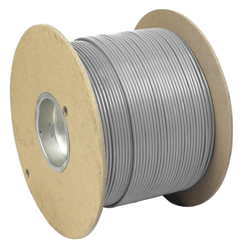 Pacer Grey 10 AWG Primary Wire - 1,000' - Boat Gear USA