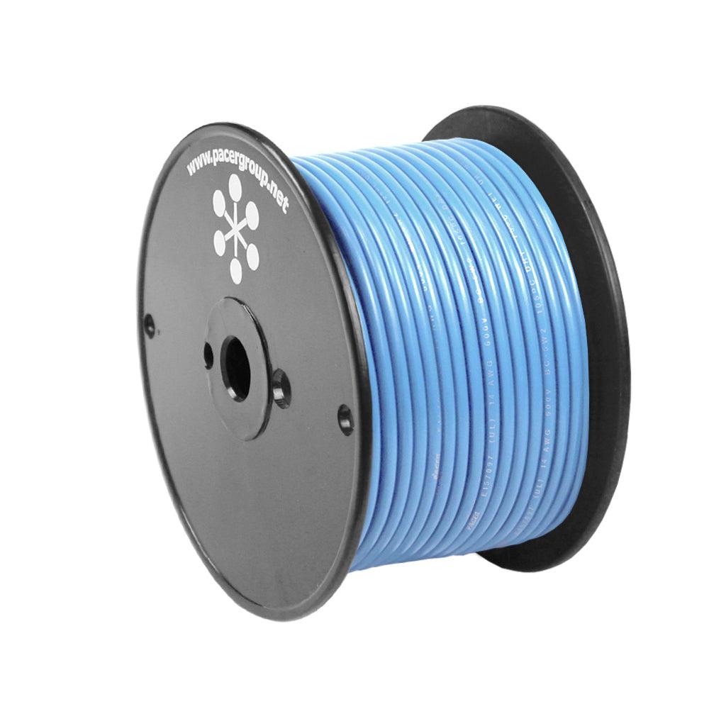 Pacer Light Blue 14 AWG Primary Wire - 100' - Boat Gear USA