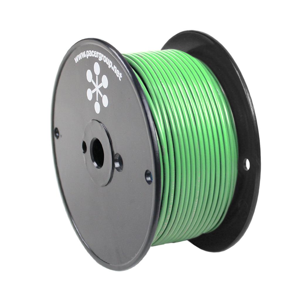 Pacer Light Green 14 AWG Primary Wire - 250' - Boat Gear USA