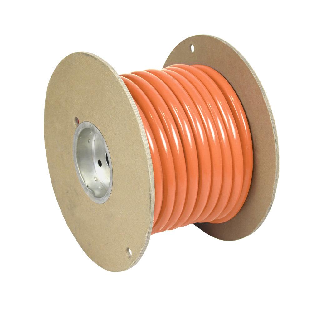 Pacer Orange 6 AWG Battery Cable - 50' - Boat Gear USA