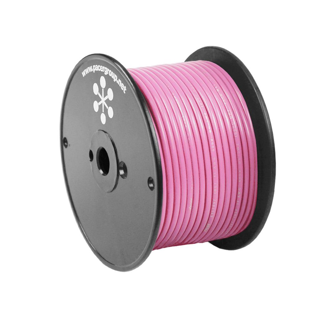 Pacer Pink 14 AWG Primary Wire - 100' - Boat Gear USA