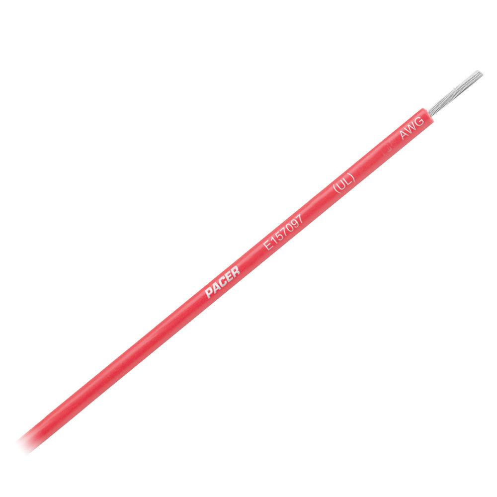 Pacer Red 12 AWG Primary Wire - 12' - Boat Gear USA