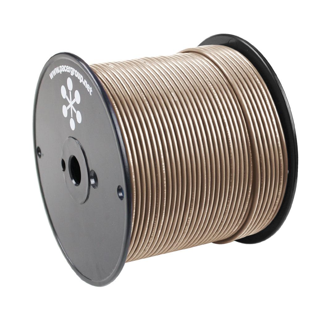 Pacer Tan 14 AWG Primary Wire - 500' - Boat Gear USA