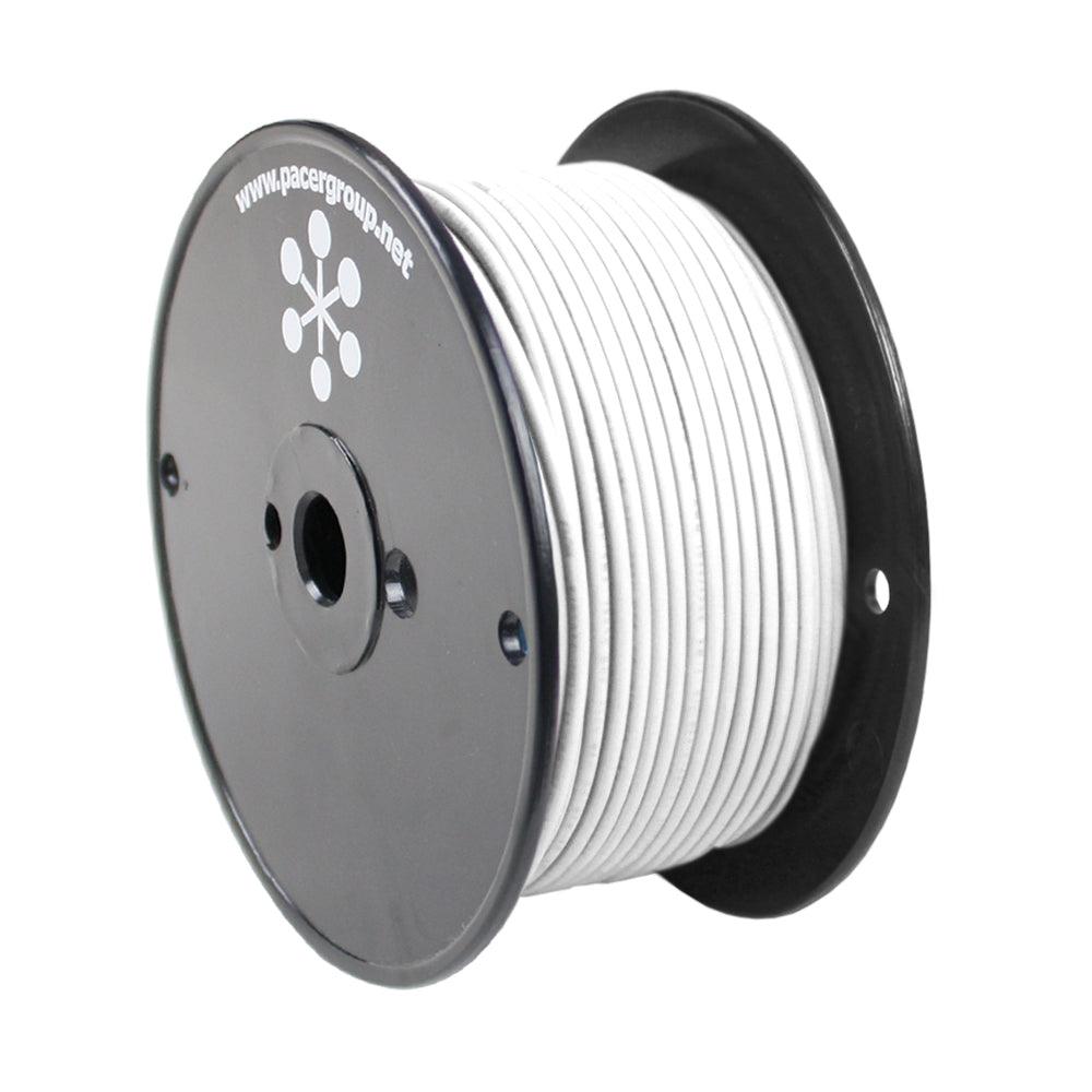 Pacer White 10 AWG Primary Wire - 250' - Boat Gear USA