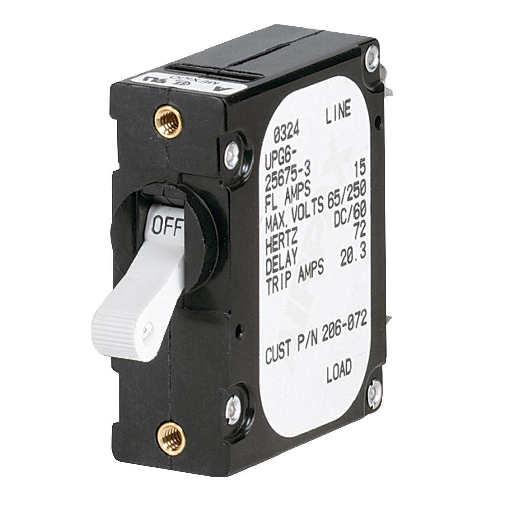 Paneltronics 'A' Frame Magnetic Circuit Breaker - 20 Amps - Single Pole - Boat Gear USA