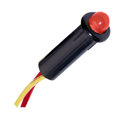 Paneltronics LED Indicator Light - Red - 120 VAC - 1/4" - Boat Gear USA