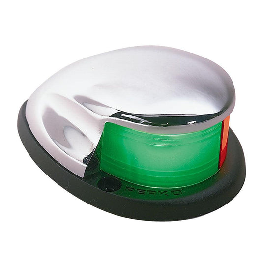 Perko Bi-Color Bow Light Chrome Plated - Boat Gear USA