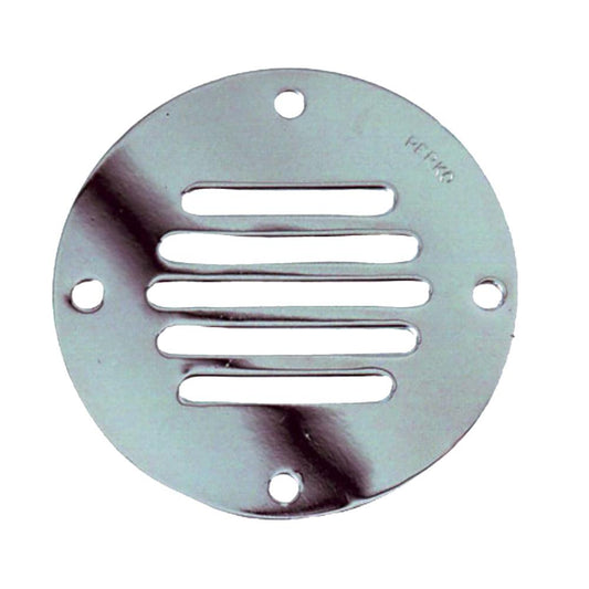 Perko Chrome Plated Brass Round Locker Ventilator - 3-1/4" - Boat Gear USA