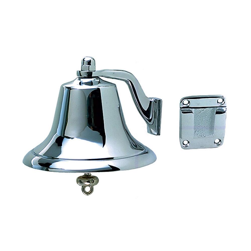 Perko Chrome Plated Bronze Fog Bell - 6" - Boat Gear USA