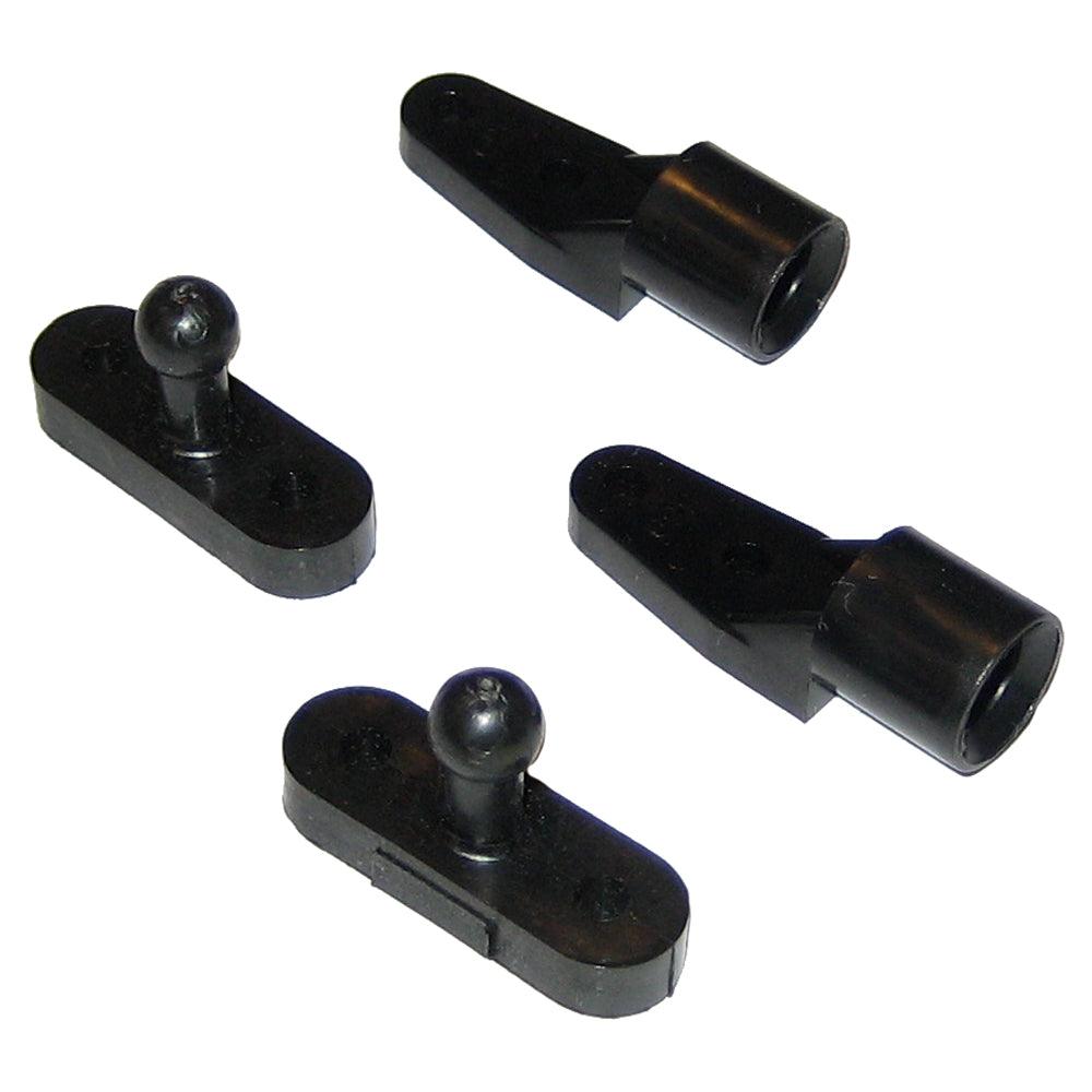 Perko Door Catches - Black Nylon - Pair - Boat Gear USA