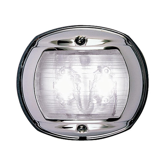 Perko LED Stern Light - White - 12V - Chrome Plated Housing - Boat Gear USA