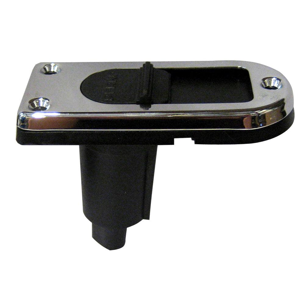 Perko Locking Collar Pole Light Mounting Base - 2 Pin - Stainless Steel Construction - Boat Gear USA