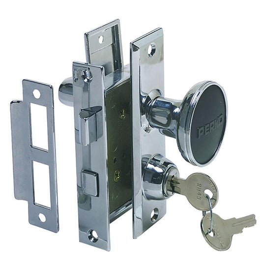 Perko Mortise Lock Set w/Bolt - Boat Gear USA