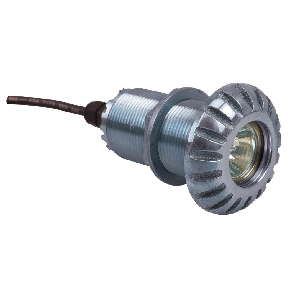 Perko Space Saver Thru-Hull Mount Underwater Light - Chrome Plated Bronze - Boat Gear USA