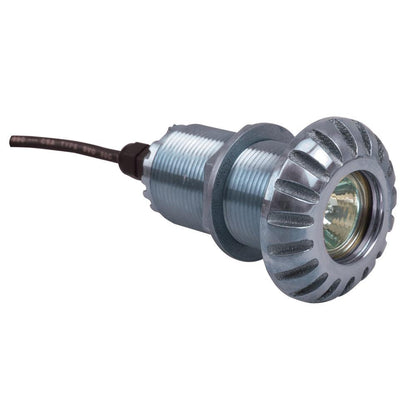 Perko Space Saver Thru-Hull Mount Underwater Light - Chrome Plated Bronze - Boat Gear USA