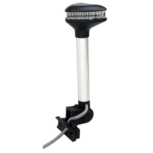 Perko Stealth Series - Tower/Arch Mount Folding LED All-Round Light - Boat Gear USA