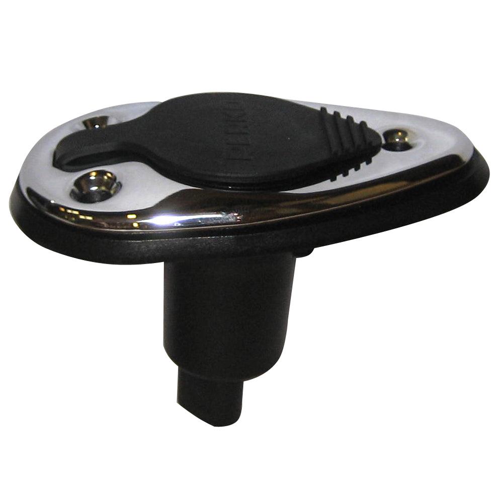 Perko Threaded Collar Pole Light Mounting Base - 2 Pin - Chrome Plated - Boat Gear USA