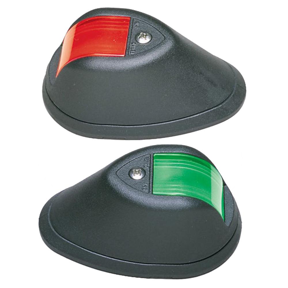 Perko Vertical Mount Side Lights - 12V - Black - Boat Gear USA