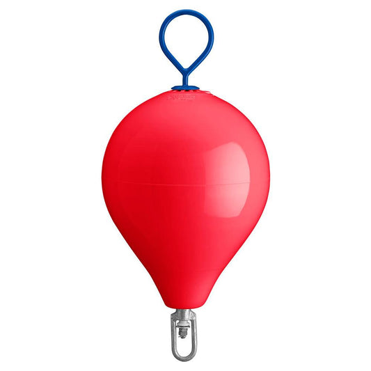 Polyform 17" CM Mooring Buoy w/Steel Iron - Red - Boat Gear USA