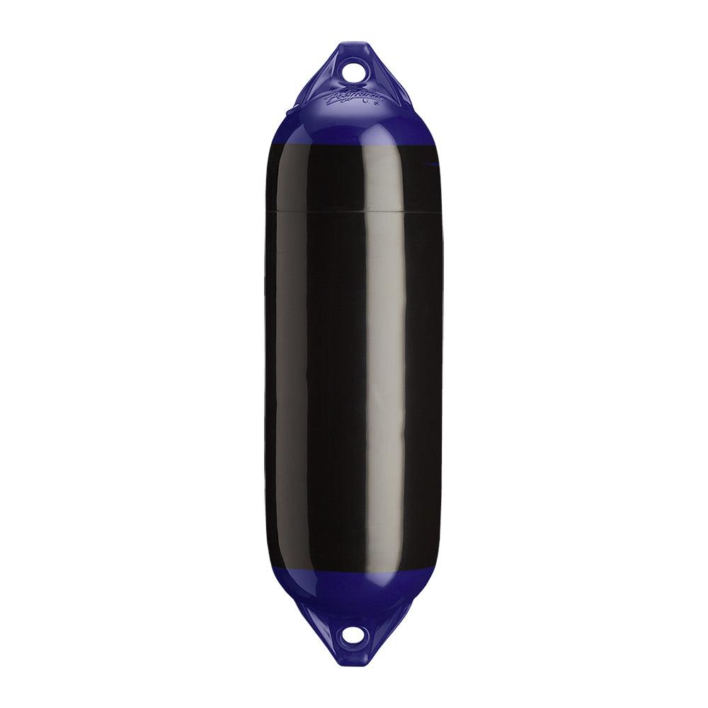 Polyform F-02 Twin Eye Fender 7.5" x 26" - Black - Boat Gear USA