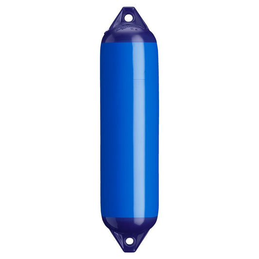 Polyform F-1 Twin Eye Fender 6" x 24" - Blue - Boat Gear USA