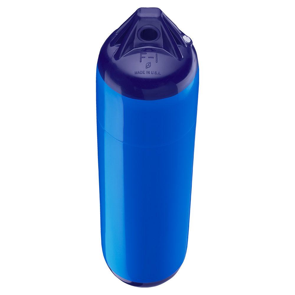 Polyform F-1 Twin Eye Fender 6" x 24" - Blue - Boat Gear USA