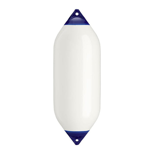 Polyform F-10 Twin Eye Fender 18" x 50" - White - Boat Gear USA