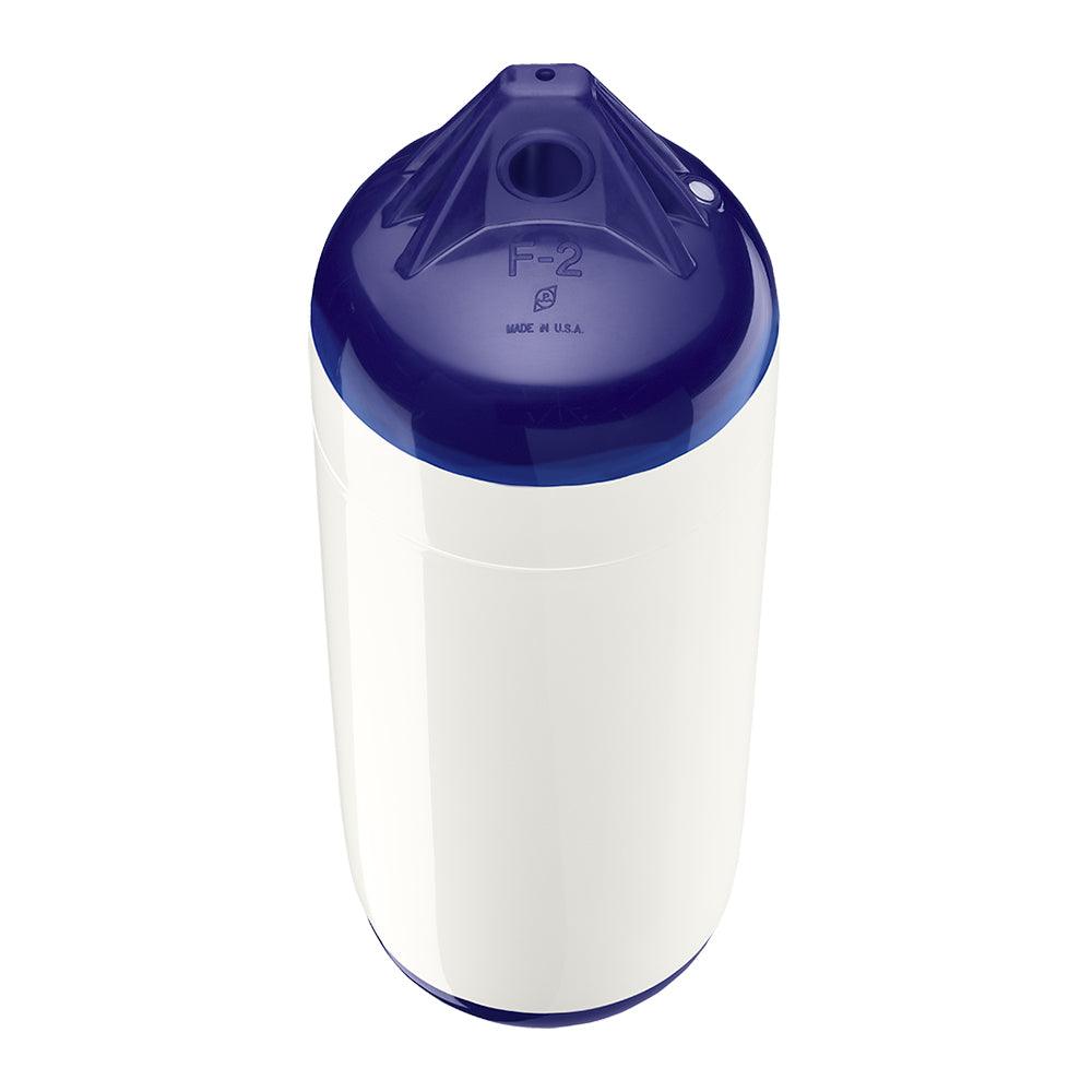 Polyform F-2 Twin Eye Fender 8.2" x 25" - White - Boat Gear USA