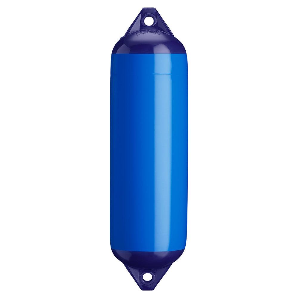 Polyform F-3 Twin Eye Fender 8.2" x 30" - Blue - Boat Gear USA