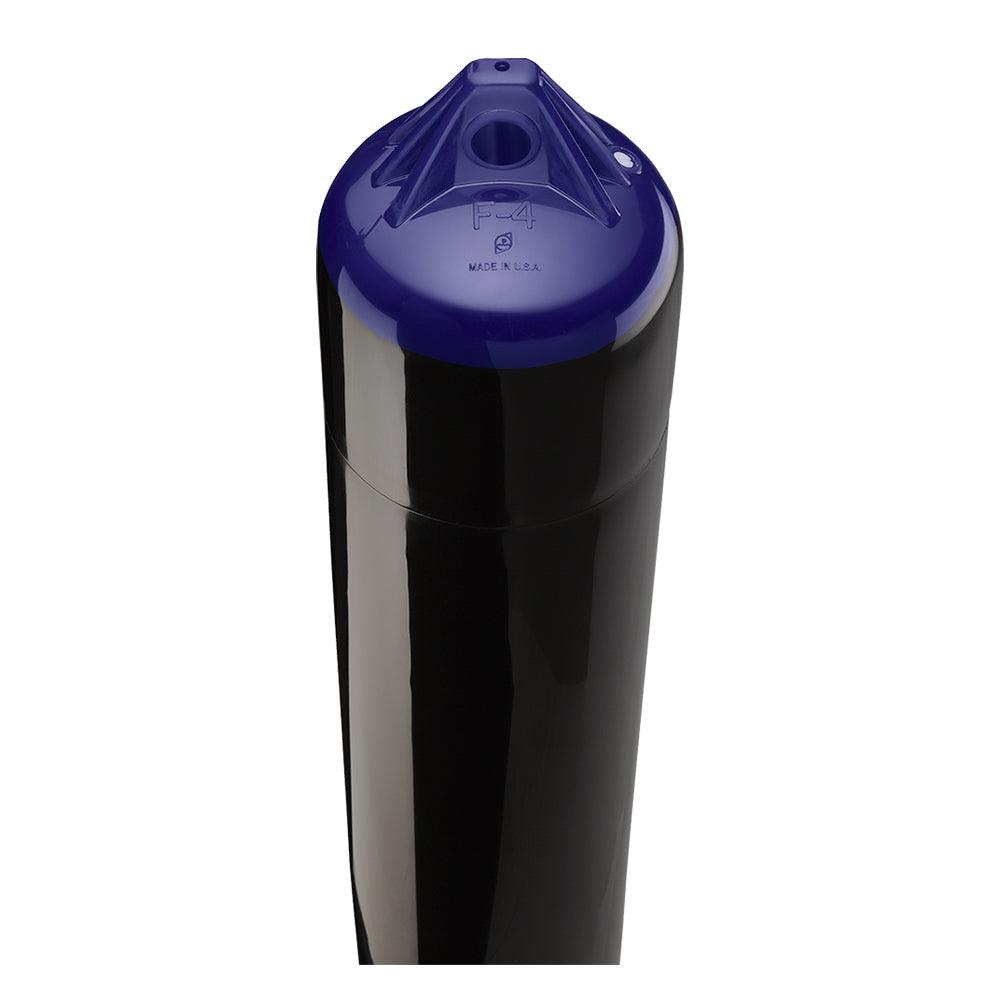 Polyform F-4 Twin Eye Fender 8.5" x 40.5" - Black - Boat Gear USA