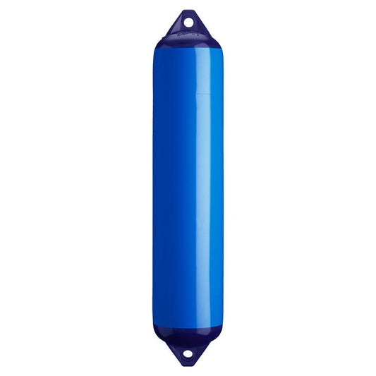 Polyform F-4 Twin Eye Fender 8.5" x 40.5" - Blue - Boat Gear USA