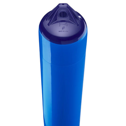 Polyform F-4 Twin Eye Fender 8.5" x 40.5" - Blue - Boat Gear USA