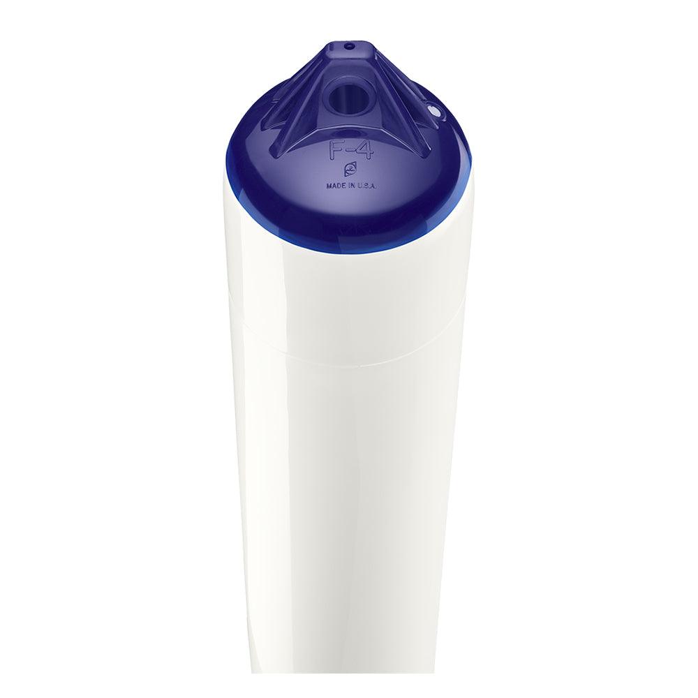 Polyform F-4 Twin Eye Fender 8.5" x 40.5" - White - Boat Gear USA