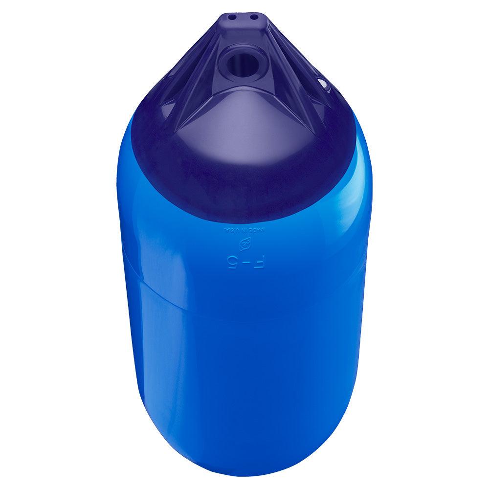 Polyform F-5 Twin Eye Fender 11" x 30" - Blue - Boat Gear USA