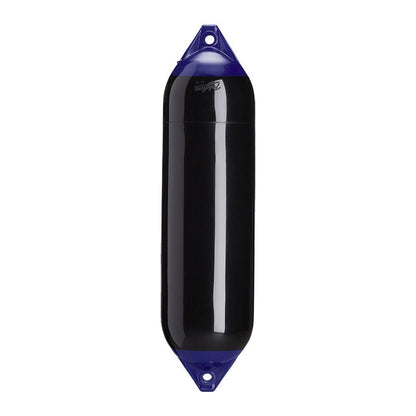 Polyform F-6 Twin Eye Fender 11" x 42" - Black - Boat Gear USA