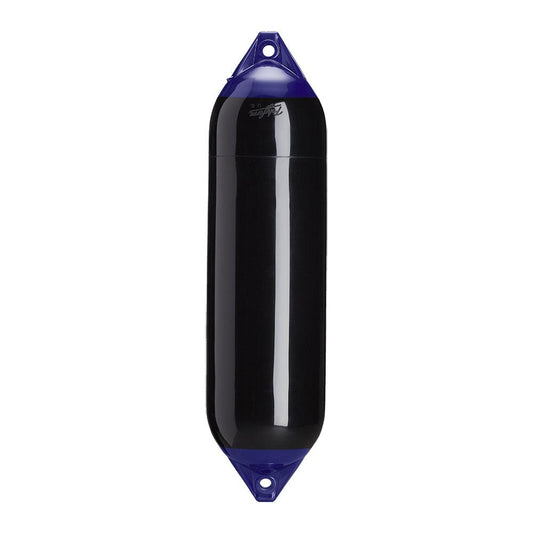 Polyform F-6 Twin Eye Fender 11" x 42" - Black - Boat Gear USA