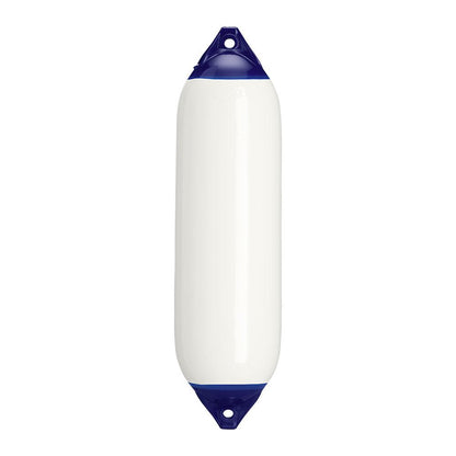 Polyform F-6 Twin Eye Fender 11" x 42" - White - Boat Gear USA