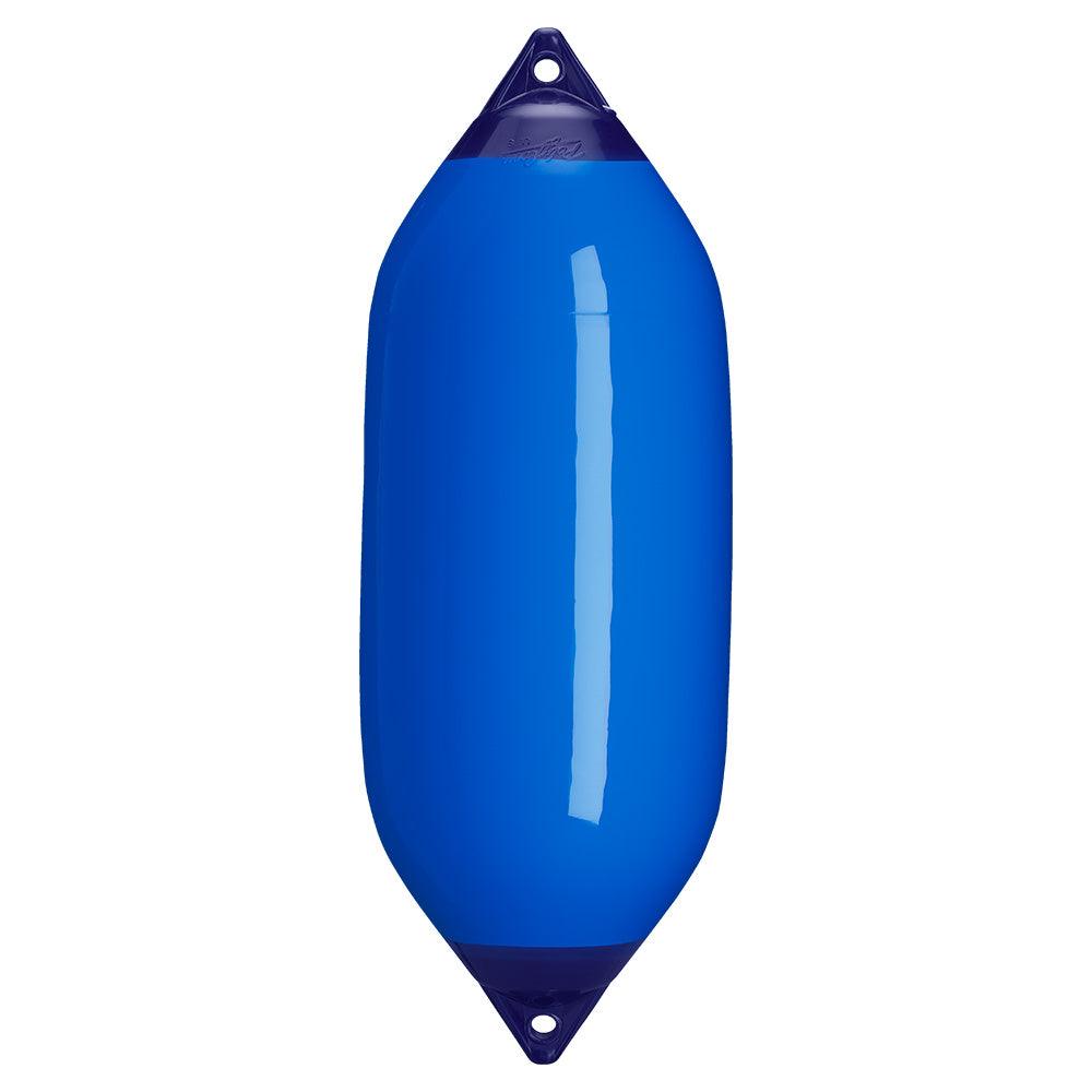 Polyform F-7 Twin Eye Fender 15" x 41" - Blue - Boat Gear USA